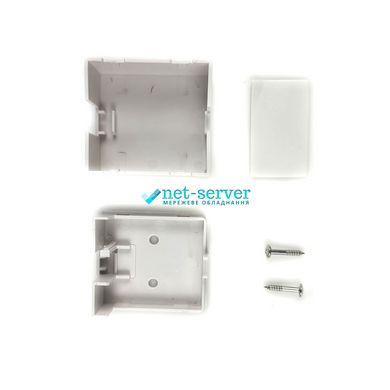 Photo of Wall socket 1&times;RJ45 for Keystone module, without module, WT-2404A &ndash; buy online with delivery across Ukraine at Net-server
