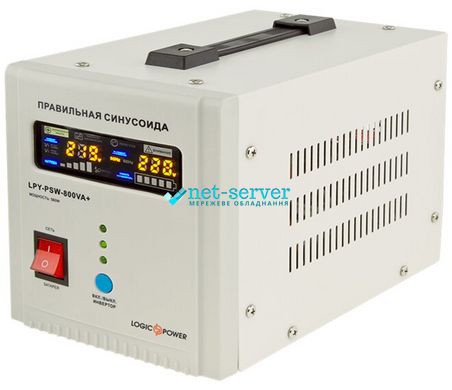 Uninterruptible power supplies (UPS) Logicpower LPY-PSW-800VA+(560W)5A/15A with correct 12V sine wave