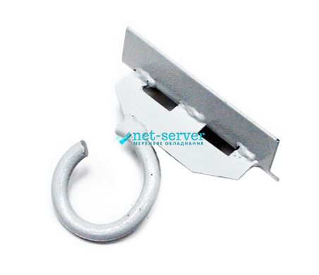 Hook for supports, without holes, for fastening with bandage tape GS10