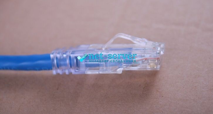 Фото Патч-корд 3м, UTP, cat.6, RJ45, мідь, синій, LSZH, Panduit NetKey NK6PC3MBUY &ndash; купити з доставкою по Україні в інтернет-магазині Net-server