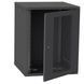 Server cabinet IP 19" 22U 600x450 collapsible, perforated, black