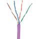 Фото Кабель вита пара UTP cat.5e, LSZH, 305м, фіолетовий Molex 39-504-5E &ndash; купити з доставкою по Україні в інтернет-магазині Net-server