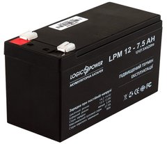 Акумулятор AGM LPM 12 – 7,5 AH