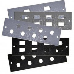 Front Panel for 2 SC-Duplex for UA-FOBC-B, Gray UA-FO2SCDG