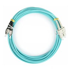 Optical patch cord SC/UPC-FC/UPC, MM(OM3), 10m, Duplex PC-10SCFC(MM G50)D