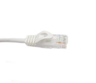 Photo of Patch cord 0.5m UTP, cat.5e, RJ45, copper, white &ndash; buy online with delivery across Ukraine at Net-server