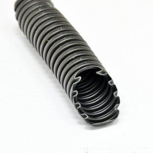 Гофрированная труба с протяжкой &Oslash;20/14.1 мм, PVC, УФ стойка, 50 м черная KOPOS 1420_F50D