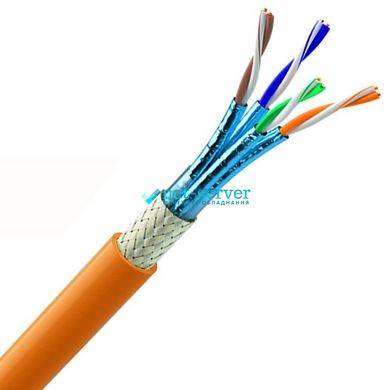 Twisted pair, S/FTP, cat.6a, cross-section 0.56 mm, copper, LSOH, 305 meters OK-Net 7935050m305