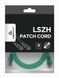 Патч-корд мережевий S/STP Cat 6а Cablexpert PP6A-LSZHCU-G-15M, 15 м, зелений, RJ45-RJ45, литий, 50u