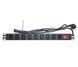 Surge protector 19&rdquo; for 9 sockets C13 cord 1.8m aluminum WT-2271A-Black