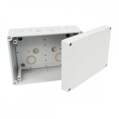 Distribution box with anti-vandal cover 177x126x90 mm membrane inputs, PVC, gray, KOPOS KSK 175_KA