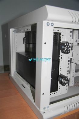 Photo of Server wall cabinet 19" 9U, 512x700x450mm (H*W*D) Wallmount Lite 9U-450-700-P-ShN &ndash; buy online with delivery across Ukraine at Net-server