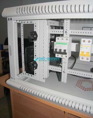 Photo of Server wall cabinet 19" 9U, 512x700x450mm (H*W*D) Wallmount Lite 9U-450-700-P-ShN &ndash; buy online with delivery across Ukraine at Net-server