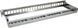 Модульна патч-панель 19", 24 порти, сіра, 1U, Keystone, Corning CAXXSV-02400-C001