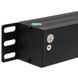 Network filter 19" with 8 sockets, C13 connector, without cord, Kingda KD-IEC1008WKPB19A-C14