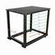 Server rack 19" 12U depth 750 black UA-OFL1275-D-BK