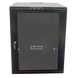 Wall-mounted server cabinet 19", 15U, 773x600x700mm (H*W*D), knockdown, black, UA-MGSWA157B