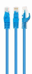 Фото Патч-корд мережевий UTP Cat 6 Cablexpert PP6U-10M/B, 10 м, синій, RJ45-RJ45, литий, 50u &ndash; купити з доставкою по Україні в інтернет-магазині Net-server