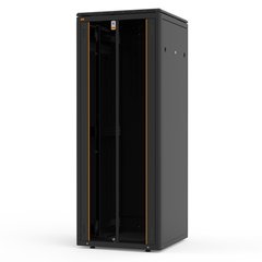 Шкаф серверный напольный 19" Evoline 42U 800X1000X1972 мм, (Ш*Г*В) черный, перфорированные двери Estap EVL42U8010_M50_L_DVFSVR