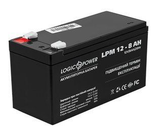Photo of Battery AGM LPM 12 &ndash; 8.0 AH &ndash; buy online with delivery across Ukraine at Net-server