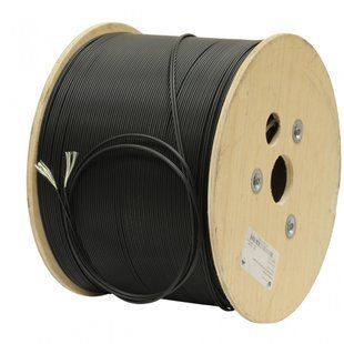 Photo of OM3 Fiber Optic Cable for Patch Cords, 2 Fibers, 50/125 &micro;m, LSZH, 2.9 mm, Black, J-V(ZN)H-2OM3-BK &ndash; buy online with delivery across Ukraine at Net-server