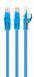 Network patch cord UTP Cat 6 Cablexpert PP6U-10M/B, 10 m, blue, RJ45-RJ45, molded, 50u