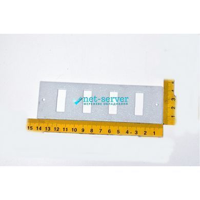 Photo of Front Panel for 4 SC-Duplex for UA-FOBC-B, Gray UA-FO4SCDG &ndash; buy online with delivery across Ukraine at Net-server
