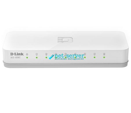 Switch D-Link DES-1008C 8xFE, Desktop, Unmanaged