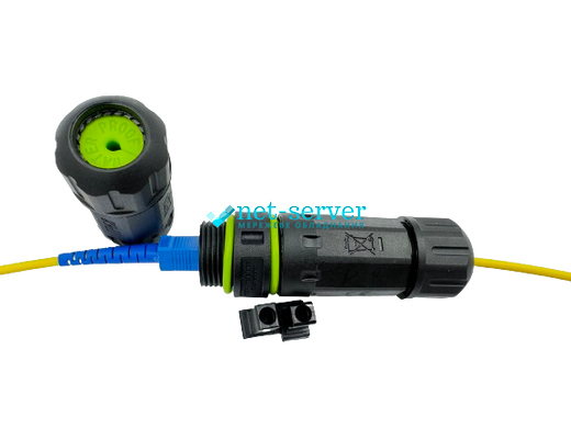 Photo of Sealed Waterproof SC/UPC-SC/UPC IP68 Connector LW-WPKJL-SC/APC-2-1port &ndash; buy online with delivery across Ukraine at Net-server