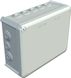 Outdoor plastic distribution box 240x190x95, 9xM25/7xM32, without terminals 2007109T250