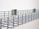 Universal bracket "Crab" for mesh tray, white zinc CMS-KRB1Z