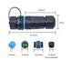 Sealed Waterproof SC/UPC-SC/UPC IP68 Connector LW-WPKJL-SC/APC-2-1port