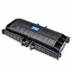 Pass-through type sleeve, 6 mechanical cable inputs, 2 splice cassettes, 24 splice protectors Orient DF-A02-24