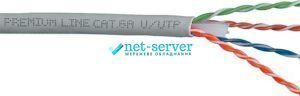 Photo of Twisted pair cable U/UTP, cat. 6A (6 R-D 1), LSOH, 500m Premium Line 209942225 &ndash; buy online with delivery across Ukraine at Net-server