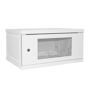 Фото Серверна шафа IP 19" 6U 600x450 розбірна, перфорована, сіра &ndash; купити з доставкою по Україні в інтернет-магазині Net-server