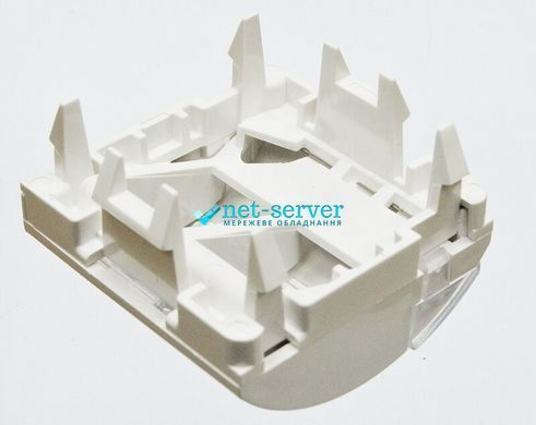 Фото Модульный адаптер 45х45, Keystone, FutureCom&trade;, xs500, Corning CAXCOE-V0214-C002 &ndash; купить с доставкой по Украине в интернет-магазине Net-server