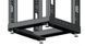 Two-post rack 19", 42U, 2025x540x540 (H*W*D) without feet, black, CMS UA-OF42-D54-BK