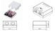 Розетка зовнішня 2xRJ45, UTP, сat.6, PCB Type, Dual Type IDC, колір білий 166211211