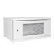 Server cabinet IP 19" 6U 600x450 collapsible, perforated, gray
