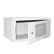 Server cabinet 6U 600x450 collapsible, perforated, gray