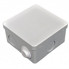 Outdoor plastic distribution box 90x90, 6 inputs, without terminals KP-900