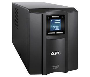 Фото Джерела безперебійного живлення (ДБЖ) APC Smart-UPS C 1000VA LCD &ndash; купити з доставкою по Україні в інтернет-магазині Net-server