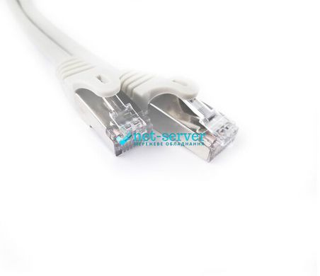 Patch-cord 3m STP, cat.6, RJ45, copper, gray WT-2331D-3m