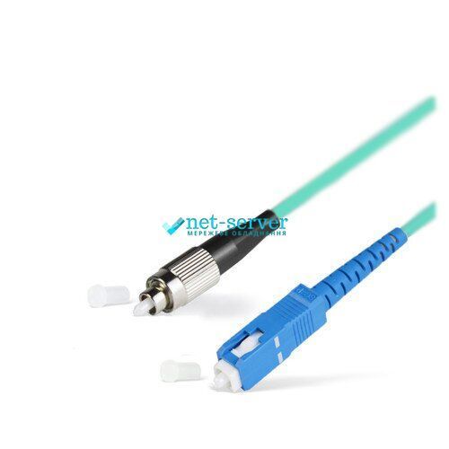 Simplex Upc Ua Оптичний патчкорд SC/UPC-FC/UPC, MM(OM3), 1м, Simplex UPC-1SCFC(MM)S(FW ...