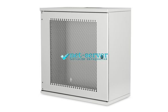 Photo of Server wall cabinet 19", 12U, 595x540x400mm (H*W*D), collapsible, grey, Digitus DN-19-12U-S-PD &ndash; buy online with delivery across Ukraine at Net-server