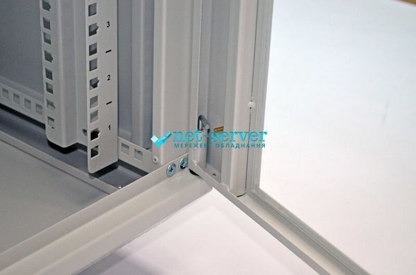 Photo of Wall-mounted server cabinet 19", 18U, 907x600x600mm (H*W*D), knockdown, gray, UA-MGSWA186G &ndash; buy online with delivery across Ukraine at Net-server
