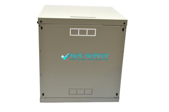 Photo of Wall-mounted server cabinet 19", 18U, 907x600x600mm (H*W*D), knockdown, gray, UA-MGSWA186G &ndash; buy online with delivery across Ukraine at Net-server