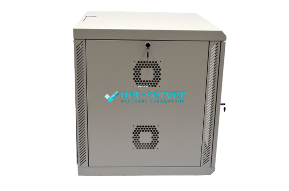 Photo of Wall-mounted server cabinet 19", 18U, 907x600x600mm (H*W*D), knockdown, gray, UA-MGSWA186G &ndash; buy online with delivery across Ukraine at Net-server