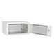 Server cabinet 6U 600x600 collapsible, glass, gray