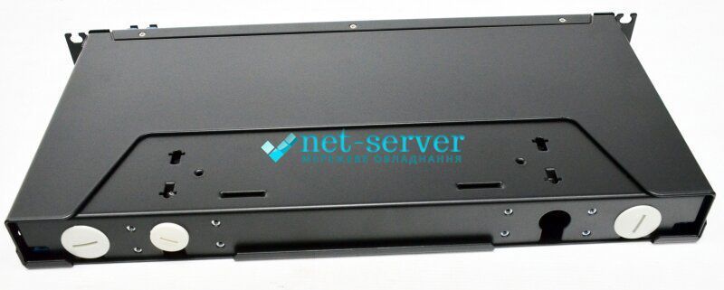 Photo of Patch Panel 48 ports, 12 LC-Duplex adapters, MM(OM3), 1U, retractable LAN1-24AD-PGTL-B &ndash; buy online with delivery across Ukraine at Net-server
